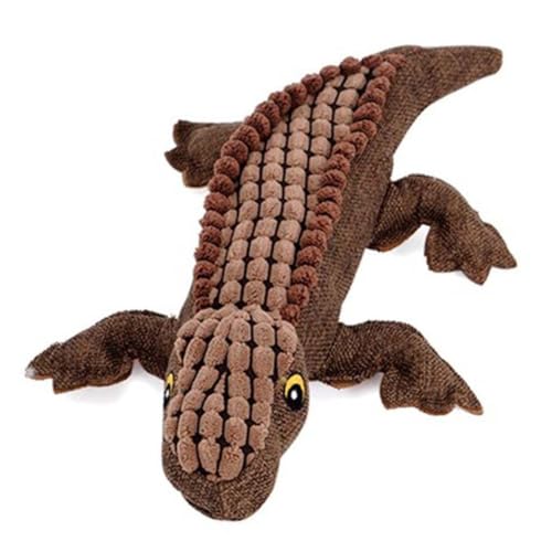 TOGEVAL Kauspielzeug plüschtiere Plush Toy bidoof Plush Plüsch Spielzeug Crocodile Toy Soundspielzeug für Hunde Dogman-Spielzeug Backenzahnspielzeug für Hunde gefülltes Faultier Plüschtier von TOGEVAL