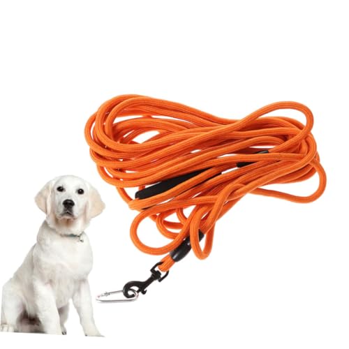 TOGEVAL Outdoor Zugseil Für Hunde Praktisches Zugseil Orange Kreativer Trainingsgurt Für Hundewelpen Lang Ideal Für Training Und Freizeitaktivitäten von TOGEVAL