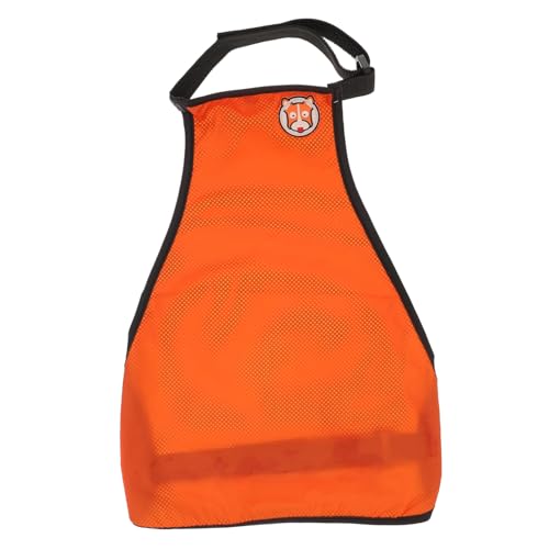 TOGEVAL Regenmantel für Hunde Hunderegenmäntel für mittelgroße Hunde wasserdichte Regenjacke hunderegenmantel Regenjacken für Hunde kleine hundekleidung schürze Hunde-Regen-Hoodie Orange von TOGEVAL