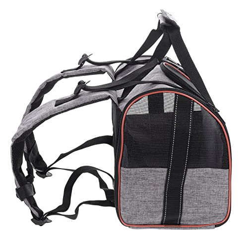 TOGEVAL Reiserucksack für Haustiere Trageschlaufe für Haustiere Katzentransporter Beutel Taschen pet Backpack Rucksack für Katzen Reisetasche für Hunde Katzen Rucksack wasserdichtes PVC von TOGEVAL