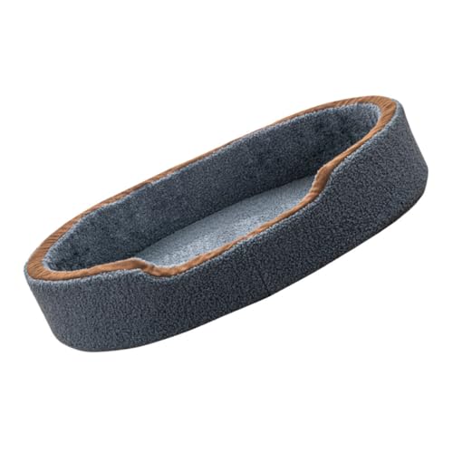 TOGEVAL Schwamm Zwinger Katzenheim hundebett Matte Haustierbett aus Fell Sofa hundebett Schlafzone für Haustiere pet Bed petbett Schlafbett für Katzen kleines Welpenbett -Fleece von TOGEVAL