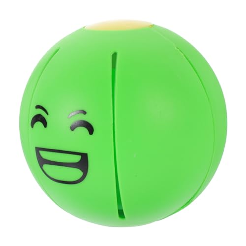 TOGEVAL Spielzeugball Drücken Spielzeuge Kauspielzeug Für Welpen Kleine Bälle Für Hunde Kauspielzeug Für Hunde Ballspielzeug Für Haustiere Hundebeißballspielzeug Light Green Plastik von TOGEVAL