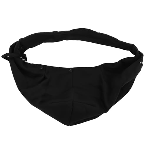 TOGEVAL Tasche für Haustiere Hunde-PIPI-Pads Katze Autotransporter Träger Kiste Haustierbedarf hundetüten kotbeutel hundekotbeutel PET-Tasche aus Polyester Haustier-Hängetasche Black von TOGEVAL