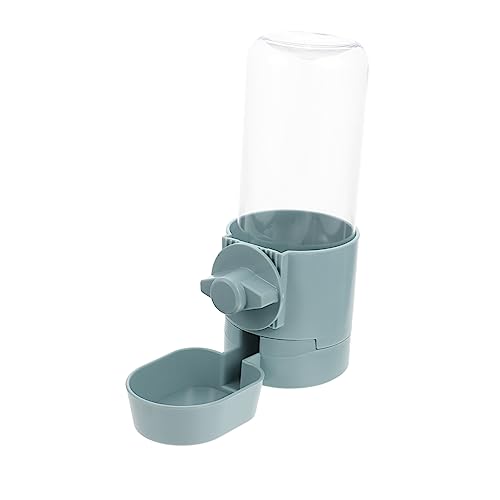 TOGEVAL hängende Wasserzufuhr Katzenwasser Wasserflasche aus Guinea Hasenwasser pet Water Bottle Hunde trinknapf wasserspender Haustier Hund wassernapf Käfig hängende Tränke Plastik Blue von TOGEVAL