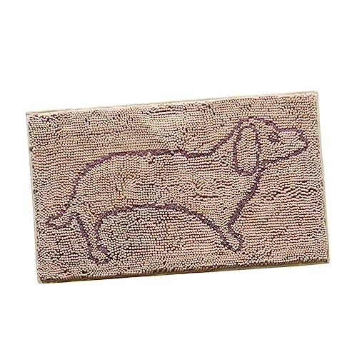 TOGEVAL super Decke schutzmatten Animal Polster fußbodenmatte saugfähige abtropfmatte Haustiermatte Dog Pads duschmatte Schlafmatte für Haustiere Haustier Teppich Haustier Hundedecke Khaki von TOGEVAL