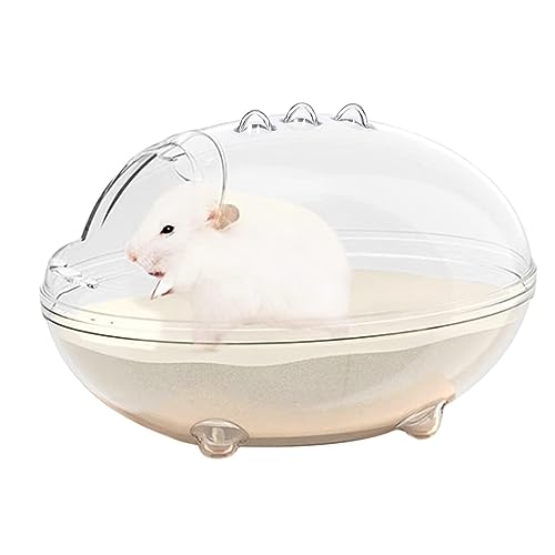 TOKAYIFE Hamster Sandbad, Hamster Bad Hamster Sand Badezimmer Hamstertoilette für Goldene Bären, Gerbil (S) von TOKAYIFE