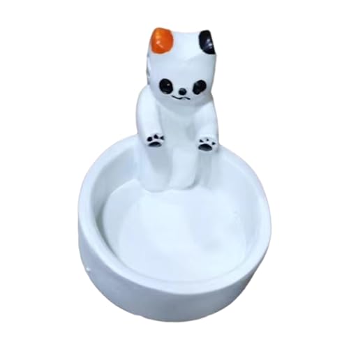 Katzen-Kerzenhalter | niedlicher Cartoon-Kätzchen-Kerzenhalter | Cartoon-Wärmende Pfoten Katze Teelichthalter Ornamente | Kerzenhalter für Katzenliebhaber als Tischdekoration, ästhetische Dekoration von TONGFENG