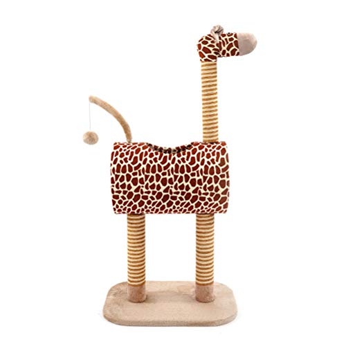 TONPOP Cat Scratcher Tree Climber Springspielzeug Klettergerüst Möbelkratzen for Amusement Pet Palace (Color : Style B) (Style C) von TONPOP