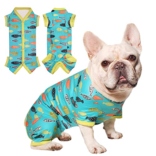 Tony Hoby Hunde-Pyjama, Haustierkleidung, um im Herbst und Winter warm zu halten, Doggie Outifts Thermo-Einteiler für Welpen und kleine Hunde von TONY HOBY