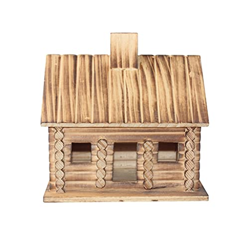 Vogelkäfige Vogelnestführer Vogelzuchtbox Vogelhaus Vogelnest im Freien Schwarzer Phönix Tigerhaut Pfingstrose Papagei Vogelkäfig Dekoration Vogelträger (Color : C) (C) von TONZN