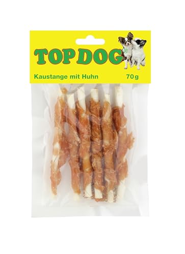 Top Dog Kaustange im Hähnchenfiletmantel, 70g, zuckerfreier Kausnack für Hunde (1x 70g) von TOP DOG Heimtiernahrungs GmbH