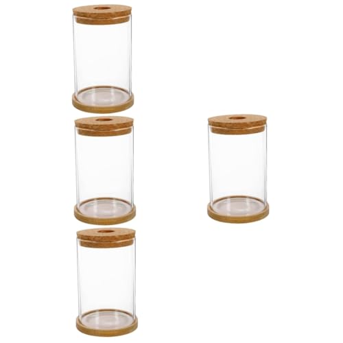 TOPBATHY 4 Sätze hydroponische Vase blumentöpfe blumenkübel Flowerpot pflanzendeko Garten Terrarium Flasche blummentopf Links Mikro-Landschaftsflasche leeres Terrarium Pflanzen Flasche Glas von TOPBATHY