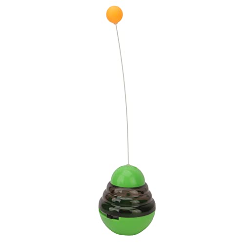 TOPINCN Pet Slow Feeding Ball Toy, Einstellbarer Giftfreier Ball Zur Linderung von Langeweile für Katzen Leckerbissen Fördern die Verdauung Interaktiv für den Innenbereich für Hunde (Grün) von TOPINCN