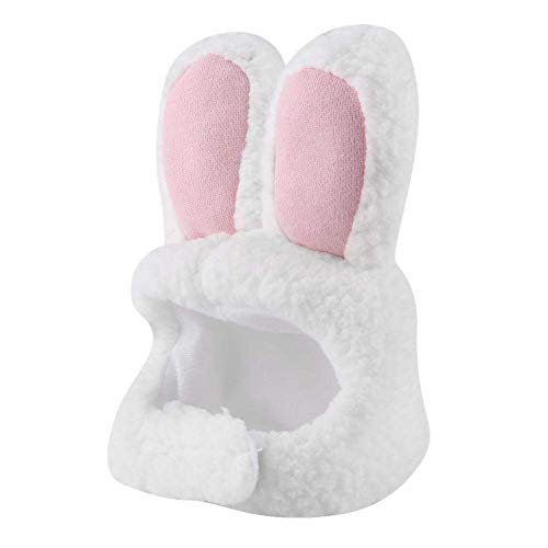 Professionelle Kaninchen Ohr Hut Katze Perücke Cute Pet Kostüm Cosplay Kleid Cap Kostüm Bunny für Katzen & kleine Hunde Party Kostüm Zubehör von TOPINCN