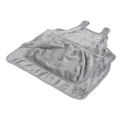 Weiche und Atmungsaktive Katzentransportschürze mit Hochwertigem Pool-Fleece-Material, Praktisch und Einfach zu Verwenden, Geeignet für Verschiedene Szenarien von TOPINCN