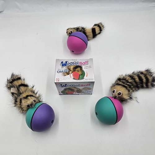 TOPWRAPS Wieselball für Katze und Hund, 3-teiliges Set von TOPWRAPS