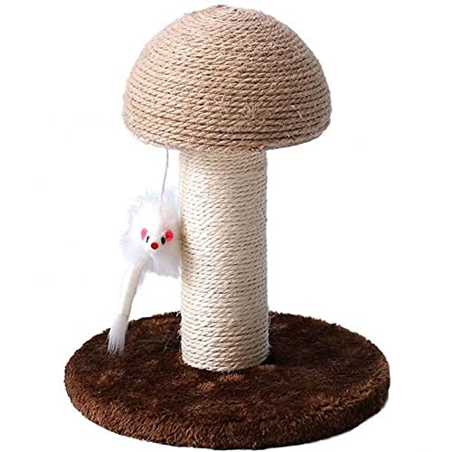 1pc Katze Kratz, Pilz-Kitty-Katze-greifer-Scratcher Sisal Seil Covered Netter Scratch Board-Auflage Für Katzen-Geschenk von TOSSPER