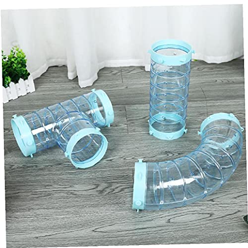 1set Frettchen Tunnel Pet Pipeline Hamster Shelter Spielzeug Kleintier Käfig Zubehör Für Meerschweinchen Kaninchen Durchmesser 11cm von TOSSPER