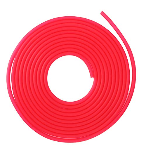 TOUISEDGI Aquarium Air Pump Tube Soft Silicone Oxygen Hose for Fish Tank 5m Sturdy Flexible Colors (Red) von TOUISEDGI