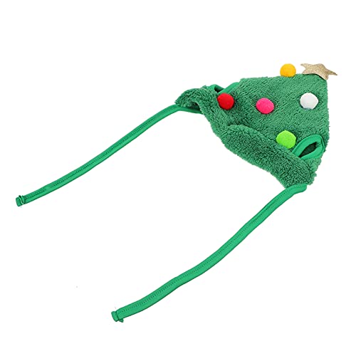 1 Stk Haustier Weihnachtsmütze Tierkopfzubehör Katzenmütze Haustierhut Pet Weihnachten Kostüm Kostümzubehör Für Haustiere Weihnachtsbaum Hut Katzenhut Polyester Hundekopf Stirnband von TOYANDONA