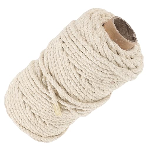 TOYANDONA 1 Rolle Hanfseilseilseil Jute Drinnen Kratzer Post Kratzen DIY Kratzseil Schnur Für Katzenkratzbaum Auswechselbares Kratzseil DIY Katzenkratzseil Sisalseil Weiß TOYANDONA 1 Rolle Hanfseilseilseil Jute Drinnen Kratzer Post Kratzen DIY Kratzseil Schnur Für Katzenkratzbaum Auswechselbares Kratzseil DIY Katzenkratzseil Sisalseil Weiß von TOYANDONA