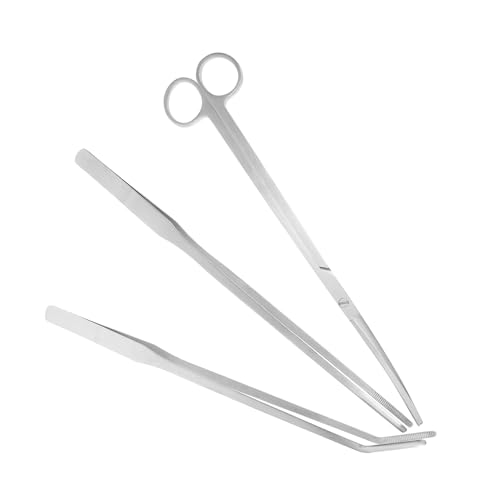 TOYANDONA 1 Satz Aquarium Werkzeugsatz Teiliges Set mit Geraden und Gebogenen Pinzetten Schere und Spatel für Aquarienpflege für Pflanzen und Dekorationspflege TOYANDONA 1 Satz Aquarium Werkzeugsatz Teiliges Set mit Geraden und Gebogenen Pinzetten Schere und Spatel für Aquarienpflege für Pflanzen und Dekorationspflege von TOYANDONA