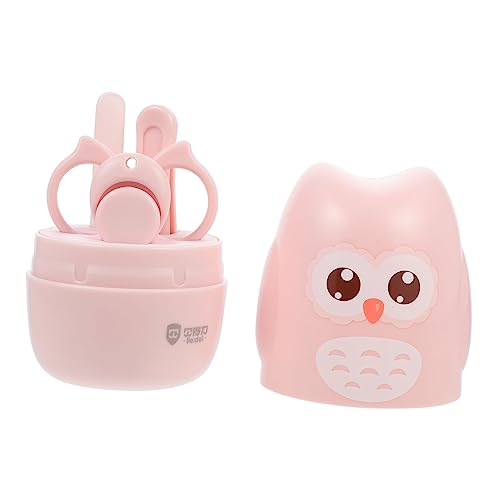 TOYANDONA 1 Satz Nagelknipser-Set Nagelschneider Für Babys Baby-maniküre-Set Baby-nagelpinzette Nagelset Für Babys Nagelschere Kinder Schere Pedicure Set Abs Pediküre Zubehör Neugeboren von TOYANDONA