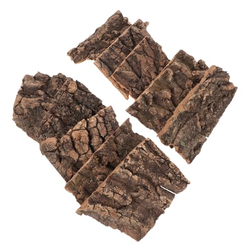 TOYANDONA 10Stücke Reptilienrindendekor Teiliges aus Korkrinde für Terrarien Einfache Pflege und Kreative Gestaltung für Eidechsen Geckos und Bartagamen Sichere Nutzung TOYANDONA 10Stücke Reptilienrindendekor Teiliges aus Korkrinde für Terrarien Einfache Pflege und Kreative Gestaltung für Eidechsen Geckos und Bartagamen Sichere Nutzung von TOYANDONA
