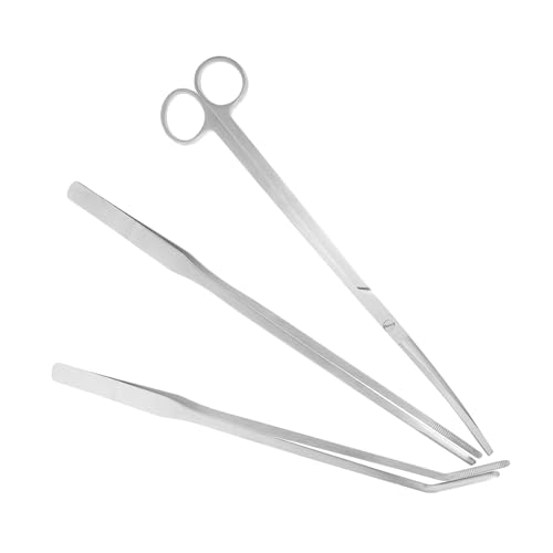 TOYANDONA 1satz Aquarium Aquascaping Werkzeugset Teiliges Schere Pinzette Und Spachtel Für Einfache Pflege Von Wasserpflanzen Und Terraristischen Anwendungen TOYANDONA 1satz Aquarium Aquascaping Werkzeugset Teiliges Schere Pinzette Und Spachtel Für Einfache Pflege Von Wasserpflanzen Und Terraristischen Anwendungen von TOYANDONA