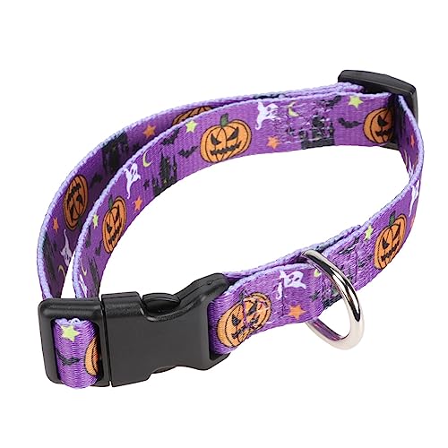 TOYANDONA Haustierprodukt 1 Stück Halloween-Thema Haustierhalsband Leine Handwerkskunst für Modische Haustiere von TOYANDONA