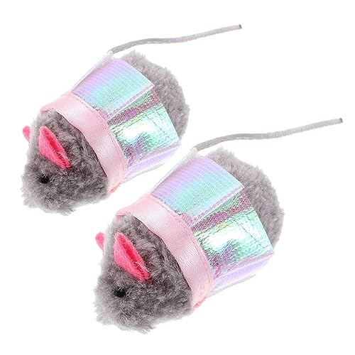 TOYANDONA 2 Stück Katzenminze Katzenmaus Katzenmäuse Für Hauskatzen Teaser – Katzen Bereicherungsspielzeug Katzenminze Katzenminze Mäuse Kätzchen Automatisiertes TOYANDONA 2 Stück Katzenminze Katzenmaus Katzenmäuse Für Hauskatzen Teaser – Katzen Bereicherungsspielzeug Katzenminze Katzenminze Mäuse Kätzchen Automatisiertes von TOYANDONA