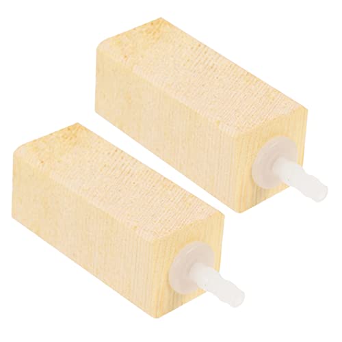TOYANDONA 2 Stück Oxygen Air Bubbler Holz Luftstein für Aquarium Proteinabschäumer Sauerstoffstein Wasserbelüfter Kompakt Langlebig für Süß und Meerwasseraquarien TOYANDONA 2 Stück Oxygen Air Bubbler Holz Luftstein für Aquarium Proteinabschäumer Sauerstoffstein Wasserbelüfter Kompakt Langlebig für Süß und Meerwasseraquarien von TOYANDONA
