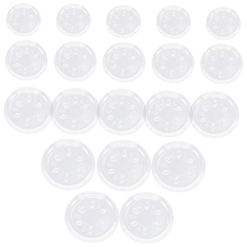 TOYANDONA 20 Stück Teiliges Runder Pflanztopf Untersetzer Kunststoff Wassertropfenschalen für Balkon und Garten für Bonsai und Pflanzenpflege TOYANDONA 20 Stück Teiliges Runder Pflanztopf Untersetzer Kunststoff Wassertropfenschalen für Balkon und Garten für Bonsai und Pflanzenpflege von TOYANDONA
