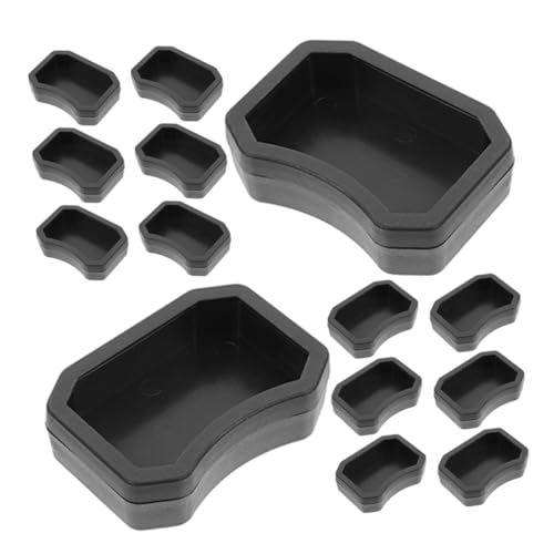 TOYANDONA 20 Stück Wasserschale Futter- und Wasserspender für Reptilien Reptilienfutterschale aus Kunststoff Gecko Essen Schlange Futterbecken für Reptilien Reptilienschale Plastik Black TOYANDONA 20 Stück Wasserschale Futter- und Wasserspender für Reptilien Reptilienfutterschale aus Kunststoff Gecko Essen Schlange Futterbecken für Reptilien Reptilienschale Plastik Black von TOYANDONA