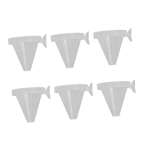 TOYANDONA 20Stücke Aquarium Futterkegel für Rote Würmer mit Saugnapf für Fütterung von Fischen im Aufzuchtbecken Zufällige Saugnapffarbe Umweltfreundliches Material TOYANDONA 20Stücke Aquarium Futterkegel für Rote Würmer mit Saugnapf für Fütterung von Fischen im Aufzuchtbecken Zufällige Saugnapffarbe Umweltfreundliches Material von TOYANDONA