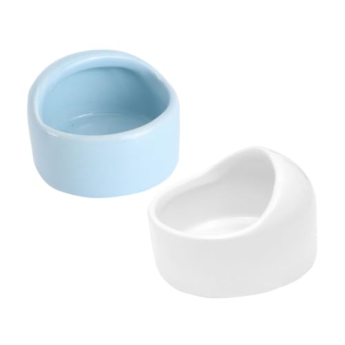 TOYANDONA 2Stücke Keramische Hamster Futter und Wasserschüsseln Rutschfestes Design Langlebig und Bruchsicher für Kleine Haustiere Wie Hamster und Meerschweinchen TOYANDONA 2Stücke Keramische Hamster Futter und Wasserschüsseln Rutschfestes Design Langlebig und Bruchsicher für Kleine Haustiere Wie Hamster und Meerschweinchen von TOYANDONA