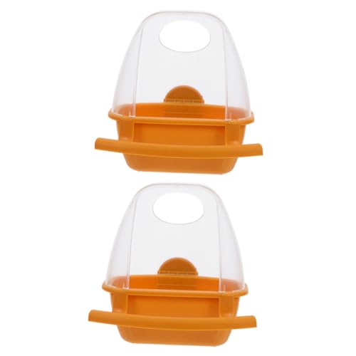 TOYANDONA 2Stücke Vogelkäfig Futtermittelhänger aus Praktische Futter und Wasserschalen für Papageien und Kleine zu Reinigen Montieren Kompatibel TOYANDONA 2Stücke Vogelkäfig Futtermittelhänger aus Praktische Futter und Wasserschalen für Papageien und Kleine zu Reinigen Montieren Kompatibel von TOYANDONA
