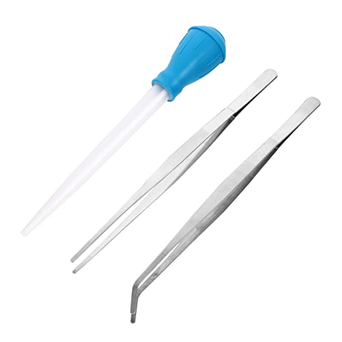 TOYANDONA 3 Stück Teiliges Set Aquarium Reinigungswerkzeuge Pipette Gerade und Gebogene Zange aus für Fischbecken Wasserwechsel und Pflanzenpflege Sicher für Fische und Korallen TOYANDONA 3 Stück Teiliges Set Aquarium Reinigungswerkzeuge Pipette Gerade und Gebogene Zange aus für Fischbecken Wasserwechsel und Pflanzenpflege Sicher für Fische und Korallen von TOYANDONA