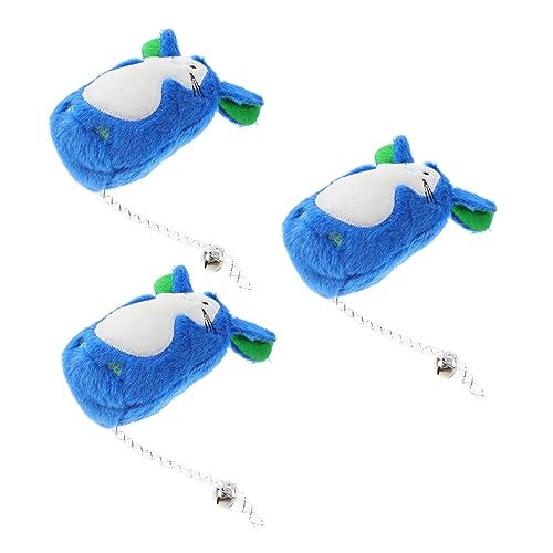 TOYANDONA 3Stücke Interaktive Plüsch Spielzeuge für Katzen Katzenzubehör zur Spielinstinkts für Wohnungskatzen mit Ansprechendem Design TOYANDONA 3Stücke Interaktive Plüsch Spielzeuge für Katzen Katzenzubehör zur Spielinstinkts für Wohnungskatzen mit Ansprechendem Design von TOYANDONA