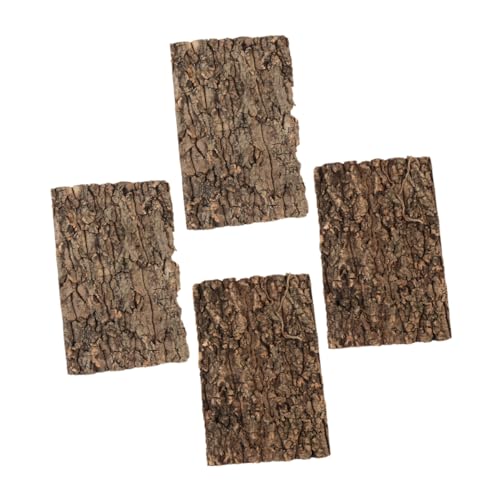 TOYANDONA 4 Stück Teiliges Reptilien Terrarium Bark Natürliche Korkrinde für Aquarien und Terrarien Sichere Hintergrunddekoration für Reptilienbecken TOYANDONA 4 Stück Teiliges Reptilien Terrarium Bark Natürliche Korkrinde für Aquarien und Terrarien Sichere Hintergrunddekoration für Reptilienbecken von TOYANDONA