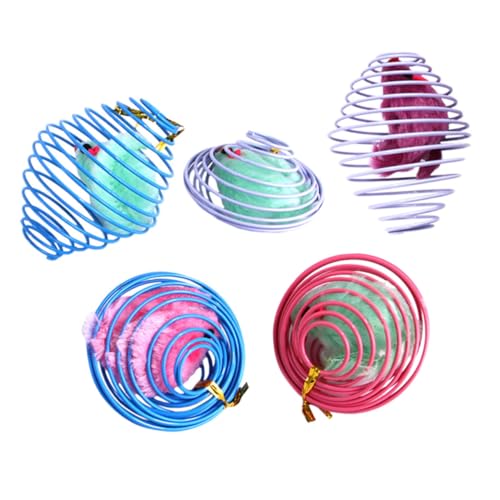 TOYANDONA 5 Stück Plüschmaus Für Die Innenkatze Plüsch Katzenminze Mäuse Anregendes Katzenspielzeug Kätzchen Katzen Quietschspielzeug Interaktives Katzenspielzeug Zufällige Farbe TOYANDONA 5 Stück Plüschmaus Für Die Innenkatze Plüsch Katzenminze Mäuse Anregendes Katzenspielzeug Kätzchen Katzen Quietschspielzeug Interaktives Katzenspielzeug Zufällige Farbe von TOYANDONA