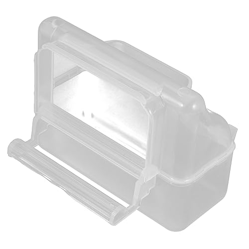 TOYANDONA Anti-Spread Feeder drinnen Vogelhäuschenkäfig füttern Schüssel vogelfutterspender Papageien-Fütterungsbecher praktischer Vogelhäuschen Plastik Transparent TOYANDONA Anti-Spread Feeder drinnen Vogelhäuschenkäfig füttern Schüssel vogelfutterspender Papageien-Fütterungsbecher praktischer Vogelhäuschen Plastik Transparent von TOYANDONA