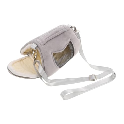 TOYANDONA Atmungsaktive Hamster Tragetasche mit Flachem Boden Weiche Stabile Reisetasche für Meerschweinchen Bartagamen und Kleine Haustiere Praktische Outdoor-Schultertasche TOYANDONA Atmungsaktive Hamster Tragetasche mit Flachem Boden Weiche Stabile Reisetasche für Meerschweinchen Bartagamen und Kleine Haustiere Praktische Outdoor-Schultertasche von TOYANDONA
