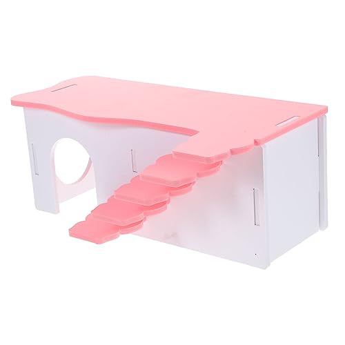 TOYANDONA Hamsterhaus mit Leiter Mäusehabitat aus Kunststoff für Meerschweinchen Hamsterversteck Sicheres und Lustiges Spielzeug für Kleine Haustiere TOYANDONA Hamsterhaus mit Leiter Mäusehabitat aus Kunststoff für Meerschweinchen Hamsterversteck Sicheres und Lustiges Spielzeug für Kleine Haustiere von TOYANDONA