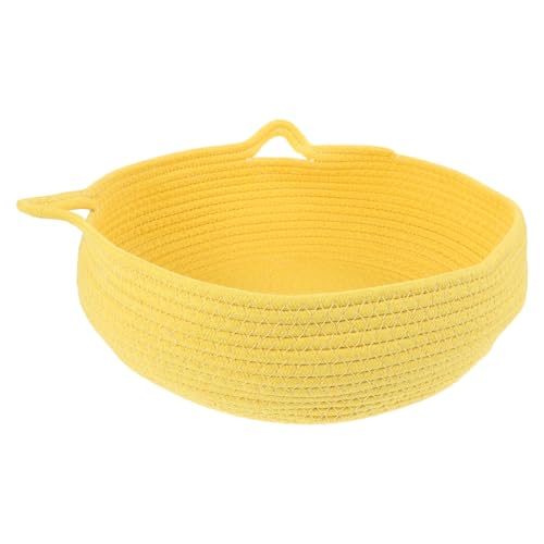 TOYANDONA Luxuriöses Rundes Gewebtes Bett Bequemes Katzennest Wärme Geeignet Für Waschbare TOYANDONA Luxuriöses Rundes Gewebtes Bett Bequemes Katzennest Wärme Geeignet Für Waschbare von TOYANDONA