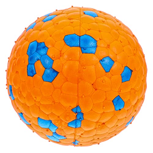 TOYANDONA Hundespielzeugball Bälle Für Hunde Große Hundebälle Hundeleckerli-Puzzle Beißballspielzeug Für Hunde Hund Fußball Backenzahnspielzeug Für Hunde Apportierspielzeug Für Hunde Gummi von TOYANDONA