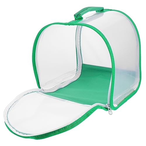 TOYANDONA Insektenkäfig kleintierkäfig insektenhäuser Schmetterlingskäfig Insektenzelt Insekten Falle Hornissenfalle Fallen Ratte Inkubator Raupen Lebensraum 600d-Polyester Green von TOYANDONA