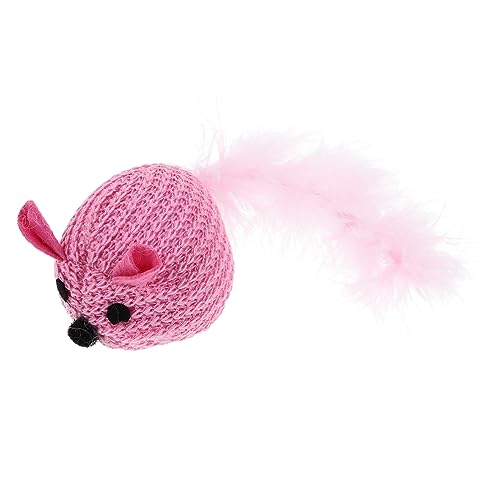 TOYANDONA Interaktives Katzenspielzeug Weiche Plüschmaus mit Glocke und Rascheln Lustiges für Katzen und Kätzchen zur Beschäftigung und Bindung Besitzer TOYANDONA Interaktives Katzenspielzeug Weiche Plüschmaus mit Glocke und Rascheln Lustiges für Katzen und Kätzchen zur Beschäftigung und Bindung Besitzer von TOYANDONA