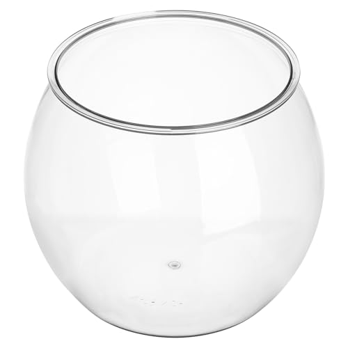 TOYANDONA Kleines Transparentes Kunststoff Fischtank Rundes Aquarium für Goldfische Dekoration für Zuhause Büro und Garten Bruchsicher und Vielseitig Einsetzbar TOYANDONA Kleines Transparentes Kunststoff Fischtank Rundes Aquarium für Goldfische Dekoration für Zuhause Büro und Garten Bruchsicher und Vielseitig Einsetzbar von TOYANDONA