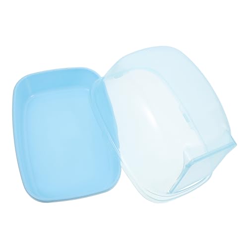 TOYANDONA Hamsterbadewanne Chinchilla-Spielzeug Und Käfigzubehör Pilzzubehör Hamsterversteck Hamsterkäfig Kleintierhaus Sandfutterspender Hamsterhütte Rattenverstecke Himmelblaue TOYANDONA Hamsterbadewanne Chinchilla-Spielzeug Und Käfigzubehör Pilzzubehör Hamsterversteck Hamsterkäfig Kleintierhaus Sandfutterspender Hamsterhütte Rattenverstecke Himmelblaue von TOYANDONA